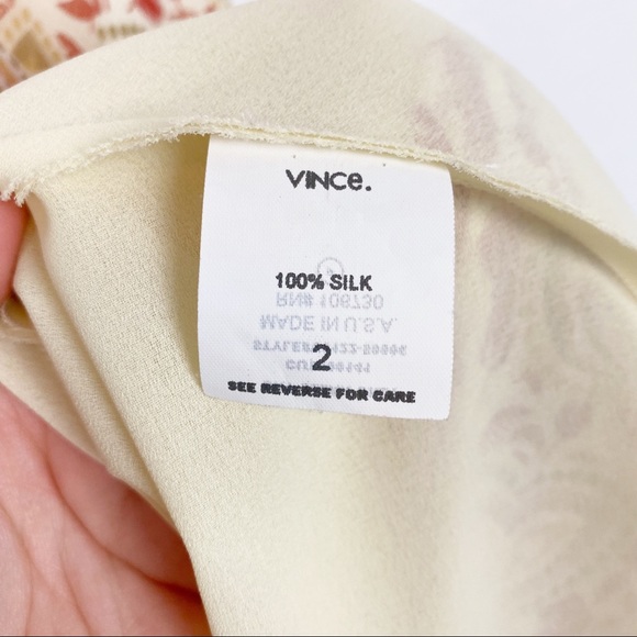 Vince Vintage Floral Maxi Slip Dress Size 2 - Picture 5 of 7